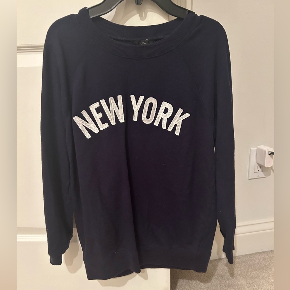 J Crew New York Crewneck